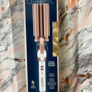 Conair Triple Barrel Waver - Rose Gold